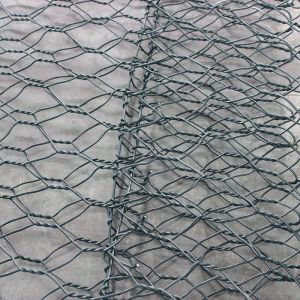 Polyester Separation Stone Cage Wire Mesh 80x100mm Gabion Wall Mesh