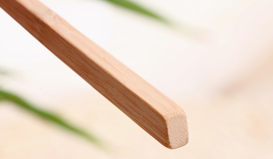 FDA Eco Friendly Kids Toothbrush 18.8cm Bamboo Bristle Toothbrush Sustainable