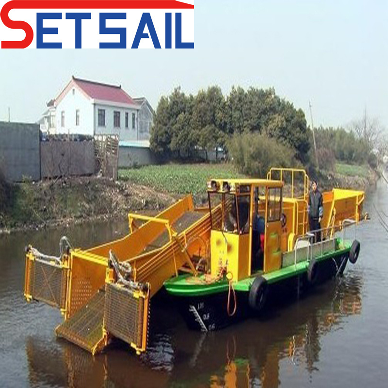 River Clean Machinery /River Hyacinth Harvester for River Weed and Floating Waste