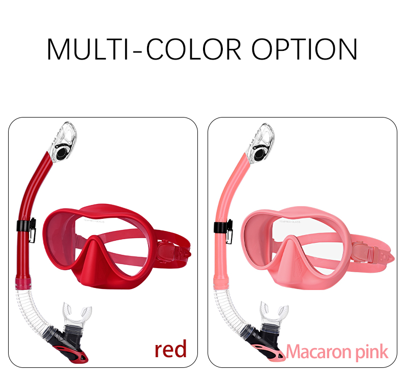 Adult full Seaview Snorkel Mask Set Diving Gear For Glasses Wearers