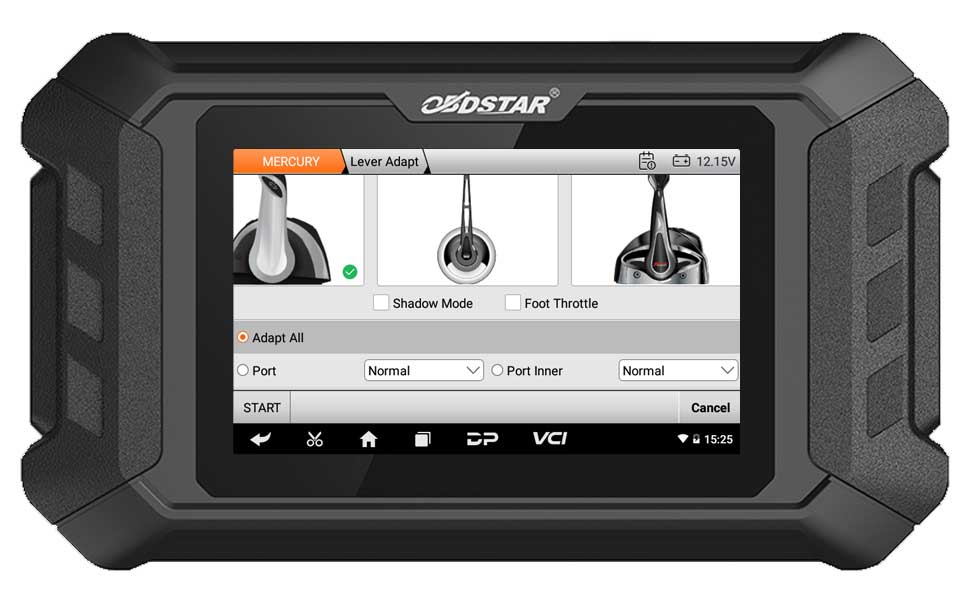 OBDSTAR iScan for MERCURY Marine Diagnostic Tablet with Special Functions Support G3/ DFI 2/ Optimax/ Seapro/ Verado/ 40HP-300HP