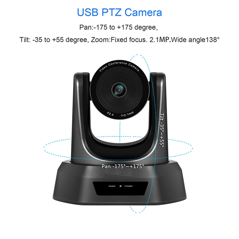 TONGVEO NV1080 FHD H.264 1080P USB 2.0 PTZ Camera For Medical Business