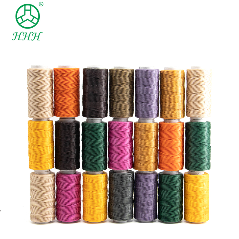 Chemical-Resistant Polyester Waxed Sewing Thread for Customized Flat Wax Thread