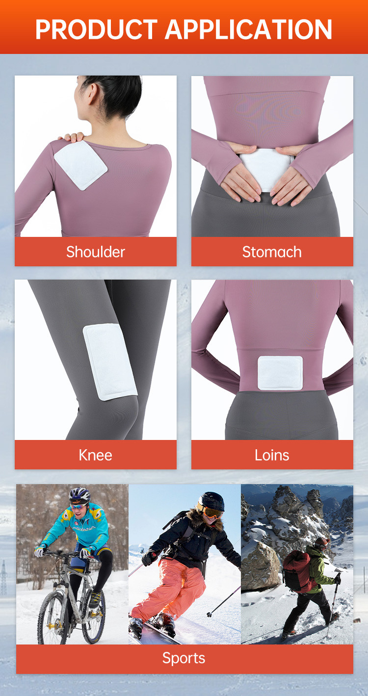 Shoulder Neck Heat Patch Self Heating Patch For Long Lasting Safely Use