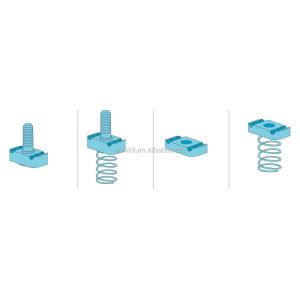 ISO Standard Unistrut Channel Nut Without Spring