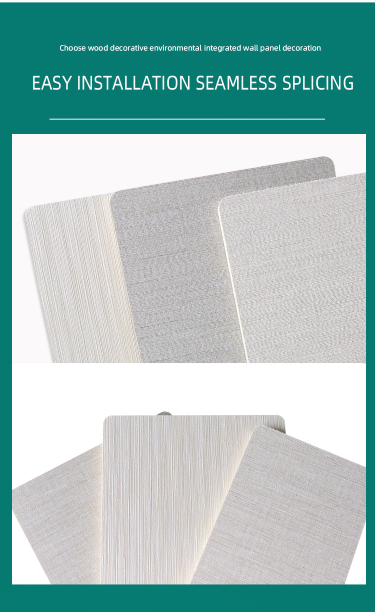 Fireproof Fabric Bamboo Charcoal Wall Board Decorative Wall Panel OEM