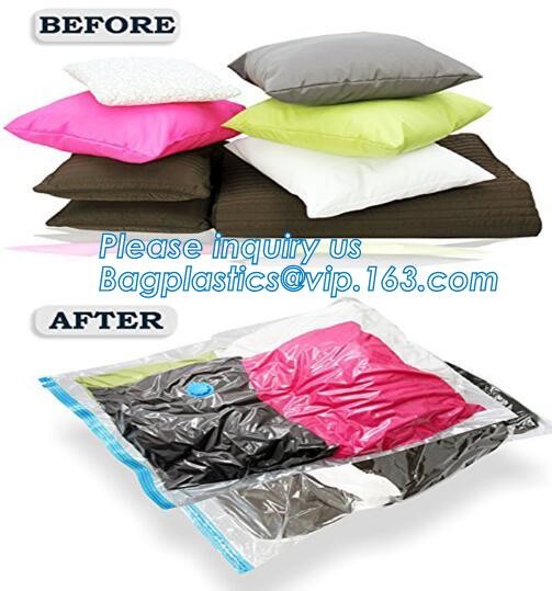 Compression Bag Space Saving, compressible vacumm seal storage bag, vacuum traveling bag without valve, bagease, bagplas