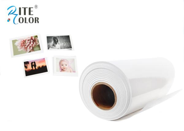 Heavy Weight Luster Resin Coated Photo Paper , 260gsm Photographic Printing
