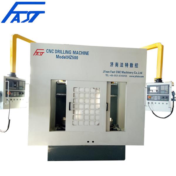 Jinan Customized CNC Double-Spindle Round Parts Drilling Machine Model FLZ500-30