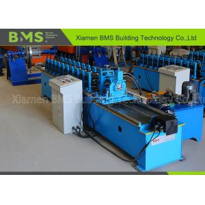 GCr15 With Hardening Treatment Stud Roll Former For C / L / U Channel With PLC