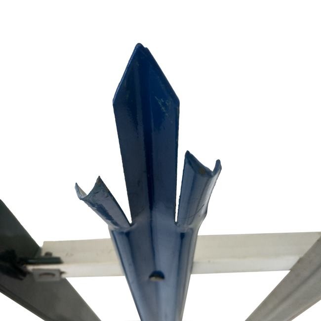 Pvc Coated Paliside Welded Wire Garden Fence