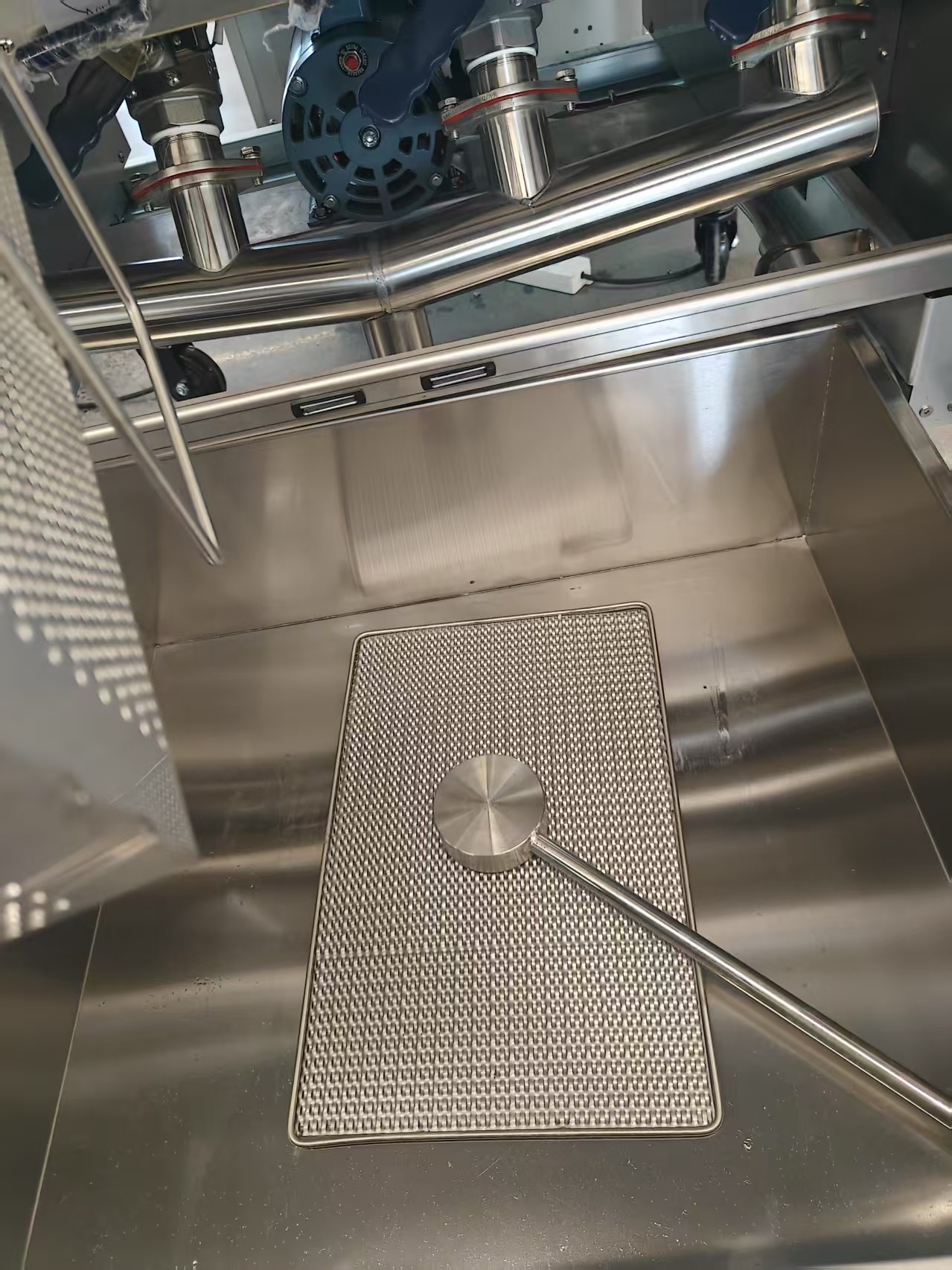 Professional Touchscreen smart panel 4tank 4baskets 28KW 304SUS Electric Chips Open Fryer