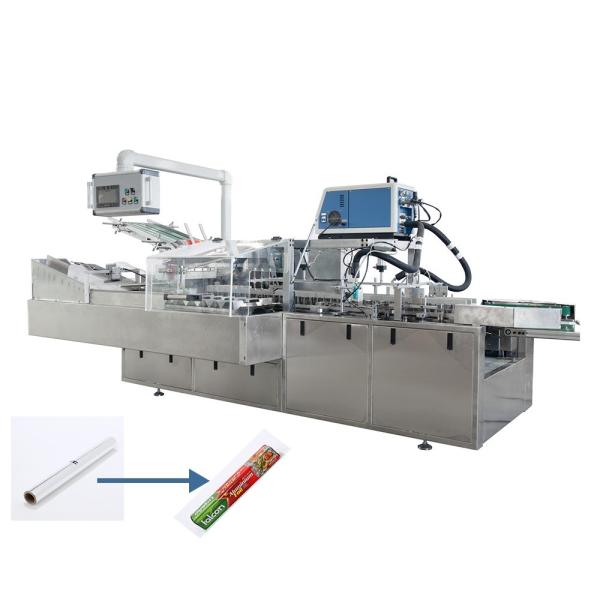 Electric Driven Household Aluminum Foil Roll Cartoning Machine for Packaging