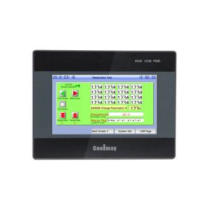408MHz 4.3" HMI PLC All In One GX Developer 8.86 Military 32 Bit CPU