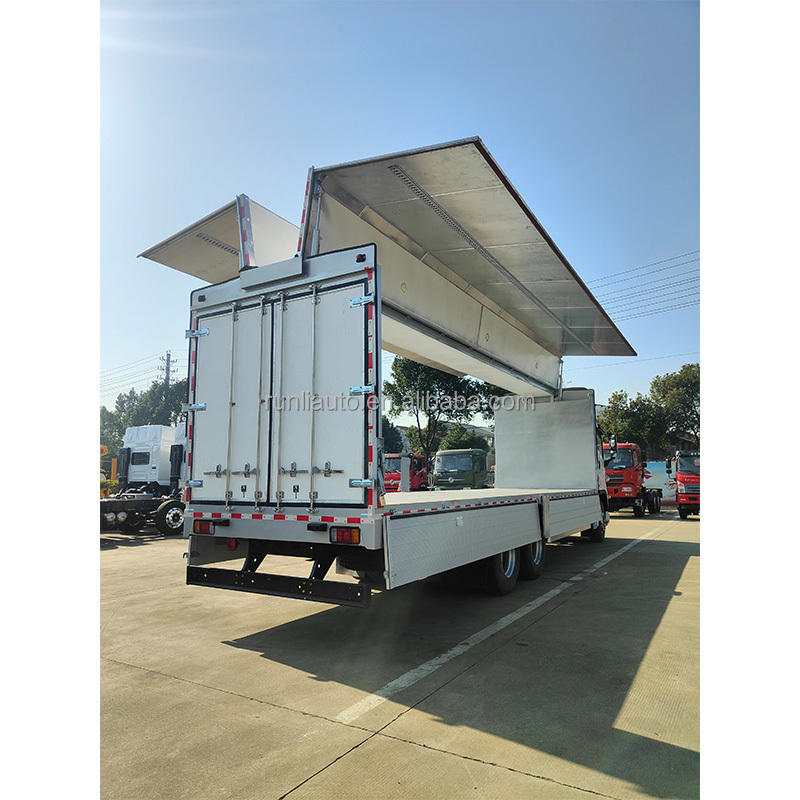 Brand New Japanese Brand ISUZU GIGA 6x4 20 Tons Wing Van Cargo Truck for Logistics Transportation