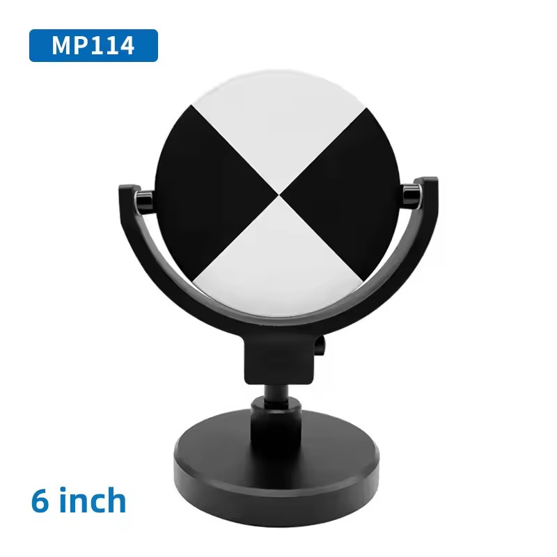 Total Station Target Reflector Reflector Plate Reflector Sticker 45 Degree Angle Reflector Prism Reflector Rotating Magnetic