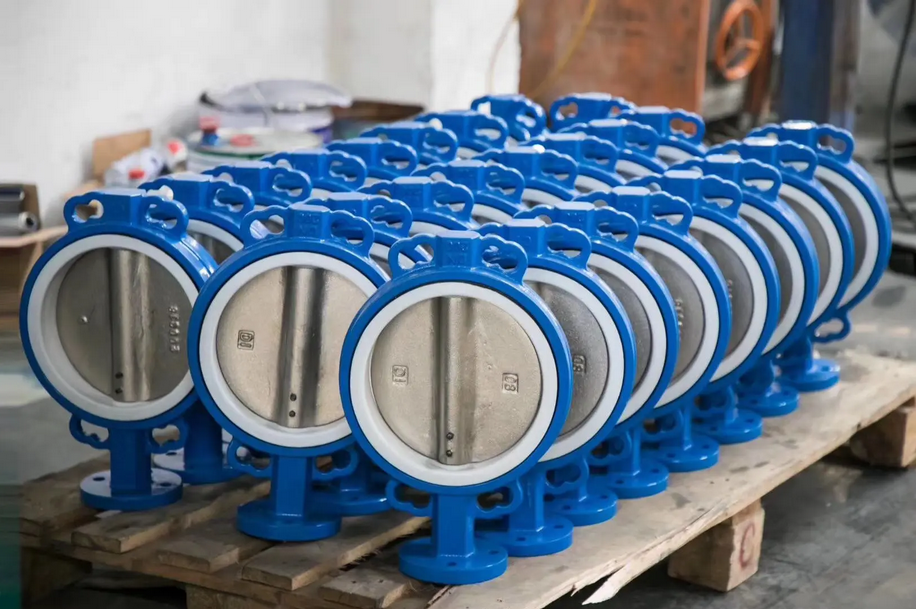 Low Temperature DN25 1 inch Tri Clamp Pneumatic Actuated Sanitary Butterfly Valve