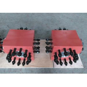 10000 Psi Swivel Tee Fitting , Wellhead Crossover Customized Design Available