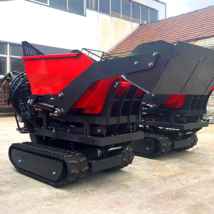s All-Terrain Full Hydraulic Mini Truck Tracked Crawler Dumper for Other Applications