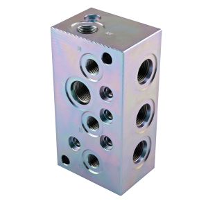 China Custom Hydraulic Manifold Block with CNC Custom Service Direct Factory Supply for Complex Oil Passage Machining on sale