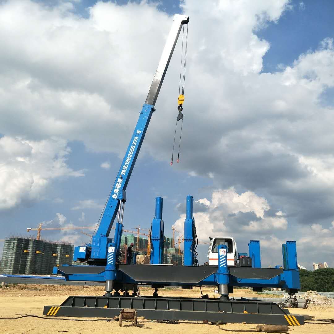 High Speed Hydraulic Piling Machine , Vibratory Pile Driving Equipment