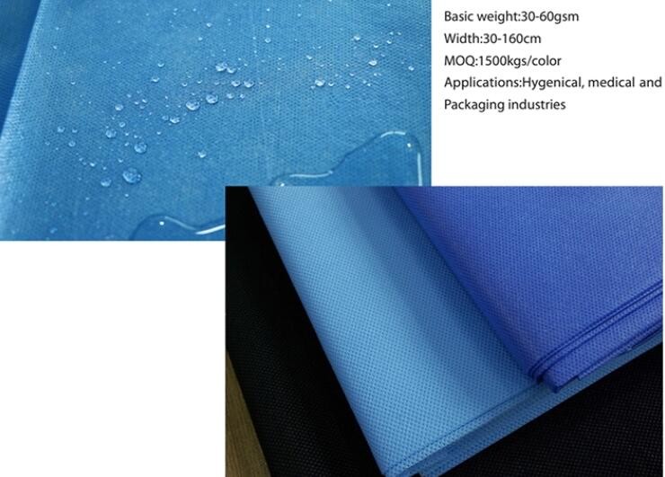 Moth Proof Medical Non Woven Polypropylene Fabric