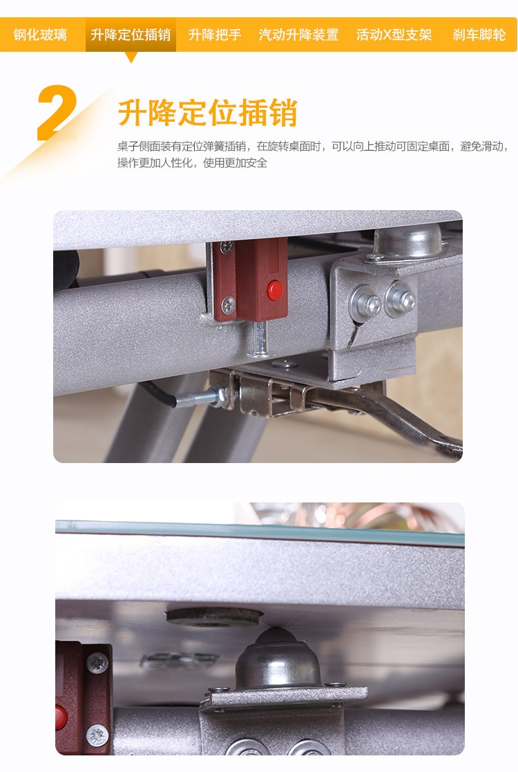 Pneumatic Lifting Center Coffee Table , Glass Lift Top Coffee Table