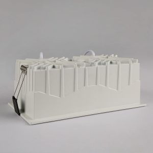 Dimmable Canless Double Recessed Spotlight , Warm White Linear LED Cob