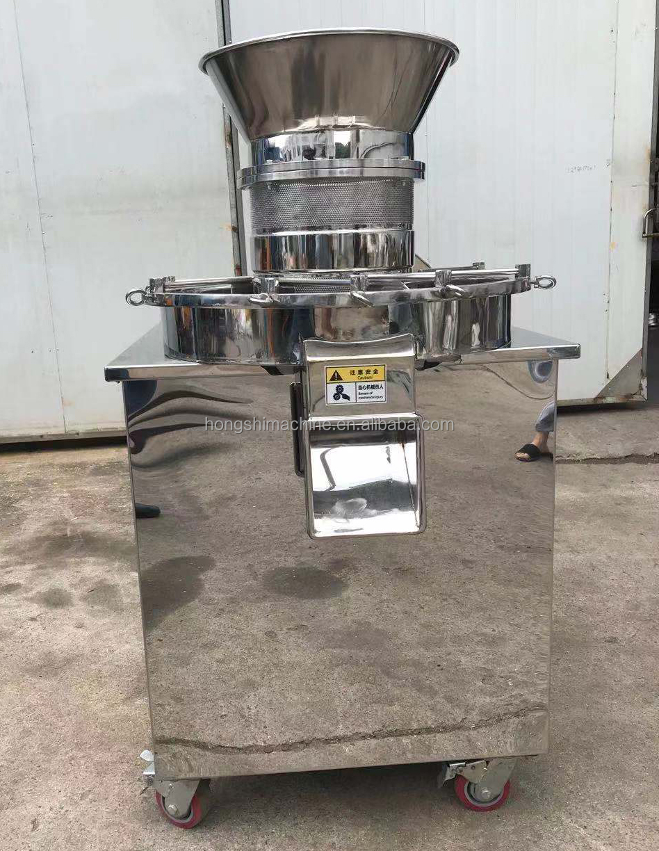 Chicken Essence Granlues Making Machine , Rotary Drum Wet Powder Extruding Granulator Machine