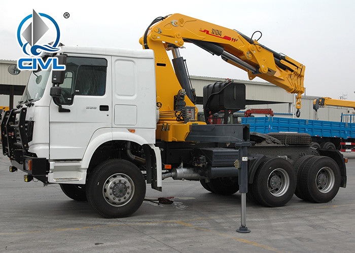Red 16Ton Truck Mounted Crane SQ16ZK4Q / Knuckle Truck Crane/crane truck/10ton/25ton truck crane