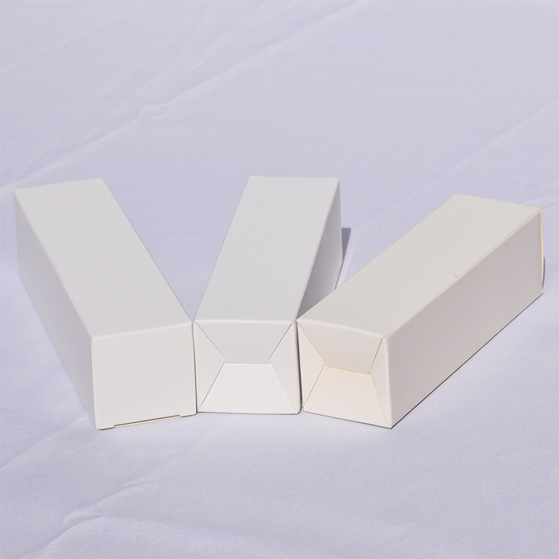 Custom Order Accepted Empty White Folding Cardboard Gift Box with Own Logo