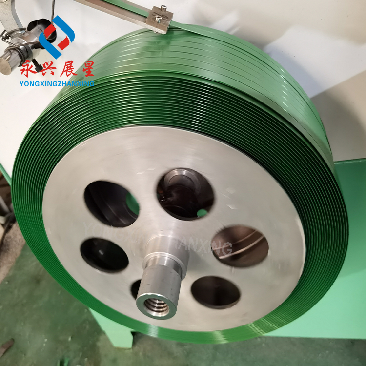 High Efficient PET Wire Machine / Electric Wire Rewinder / Plastic PET Rope Winding Machine