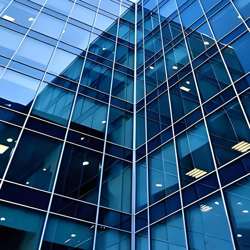 UV Resistant Prefabricated Curtain Wall Window Wall Thermal Insulation