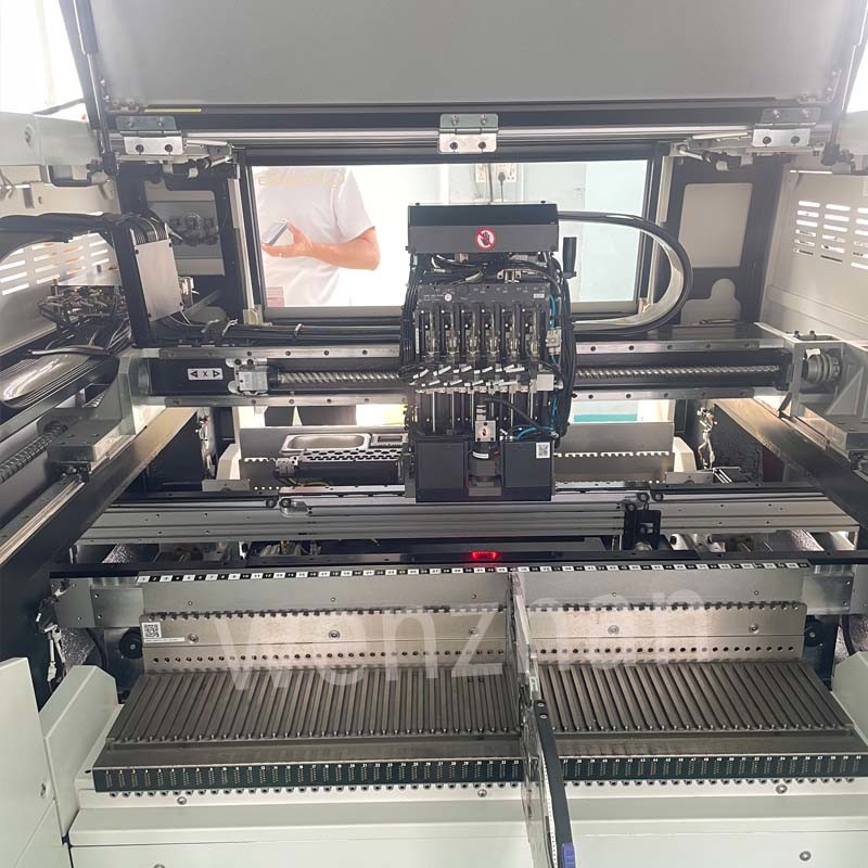 Hanwha SM481 Chip Mounter Pick And Place Machine Alignment Flying Vision stage vision
