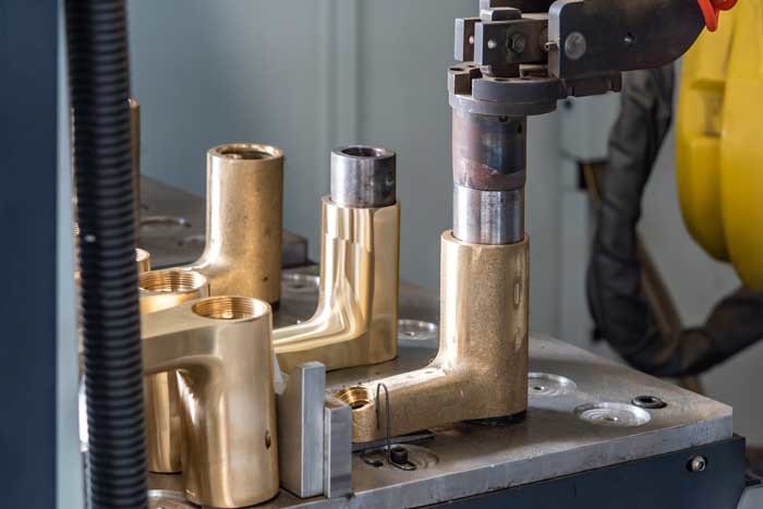 Sandblasting Bronze Faucet Making Machine ISO