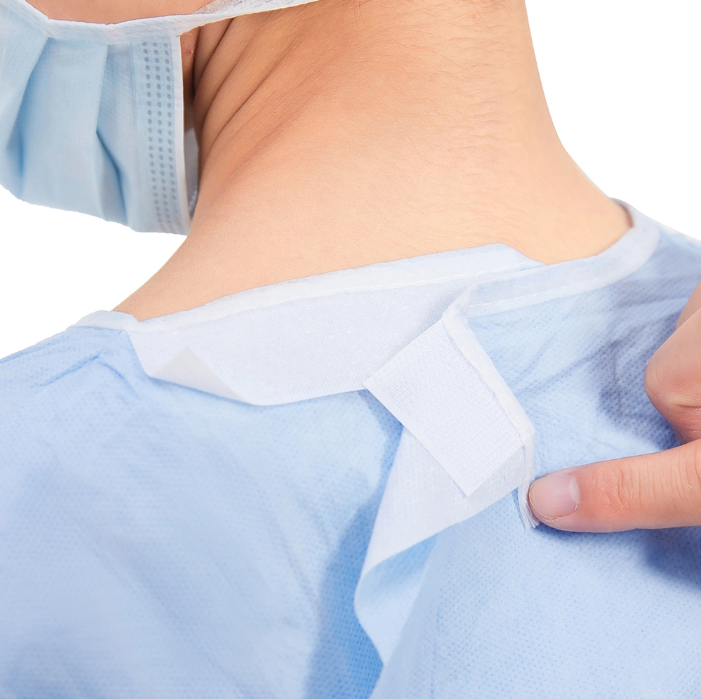 waterproof Non Sterile Disposable Surgical Gown AAMI Level 2