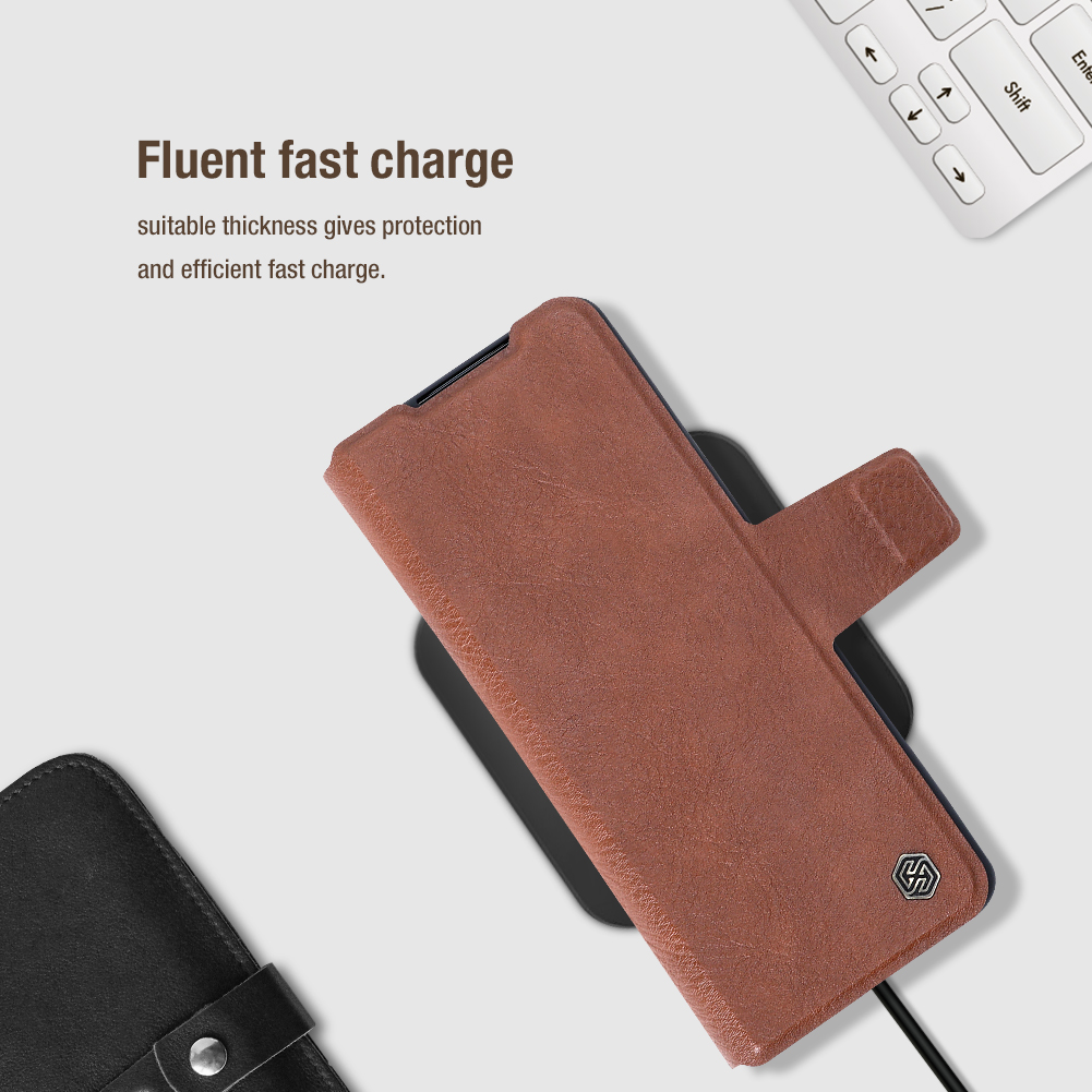 Shockproof Nillkin Aoge Leather Case Samsung Galaxy Z Fold 3 5G Mobile Phone