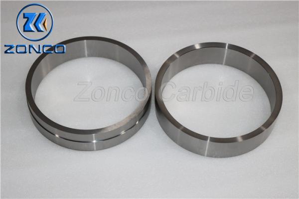 100% Virgin Tungsten Carbide Wear Parts Carbide Rings For Steel Hot Nearly Every