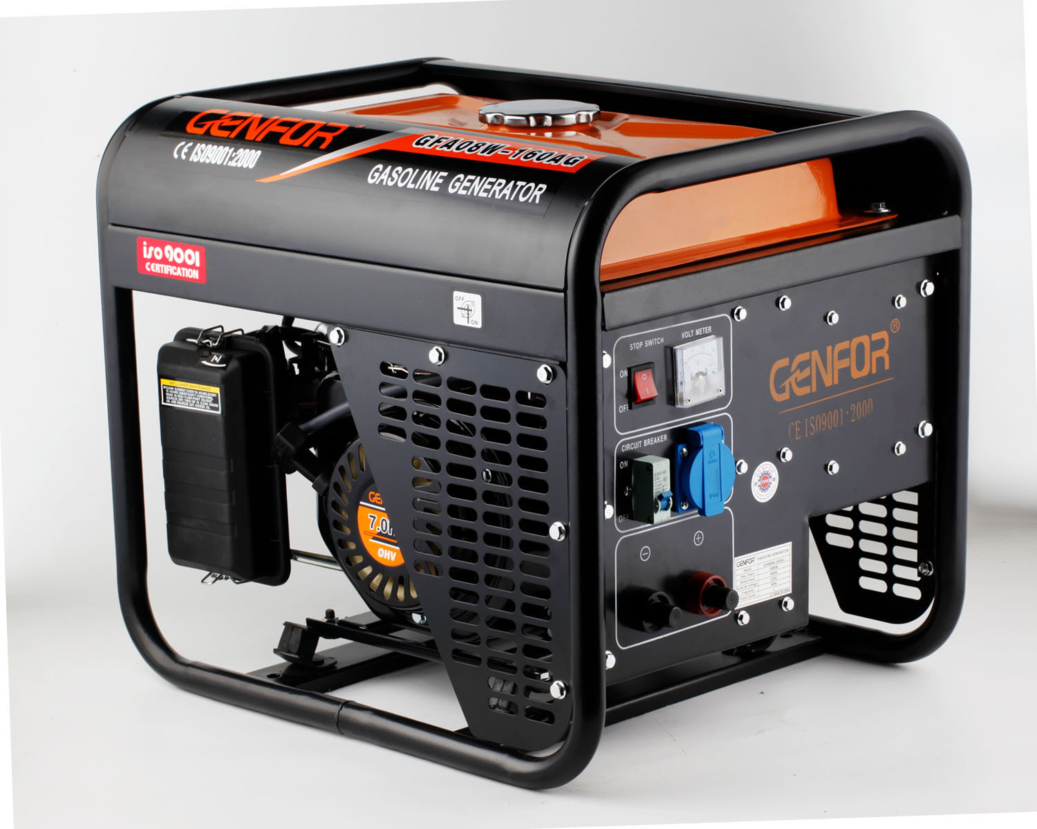 60Hz 3600rpm Gasoline Powered Welder , Welding Generator Set 130 / 160A