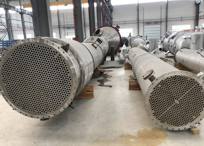 Custom Made Ce Industrial Shell And Tube Heat Exchanger For Mvr Evaporator
