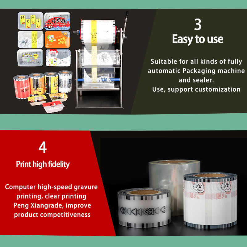 Food Sealing Film Fog Resistant Plastic Laminate Sealants For Meal Containers