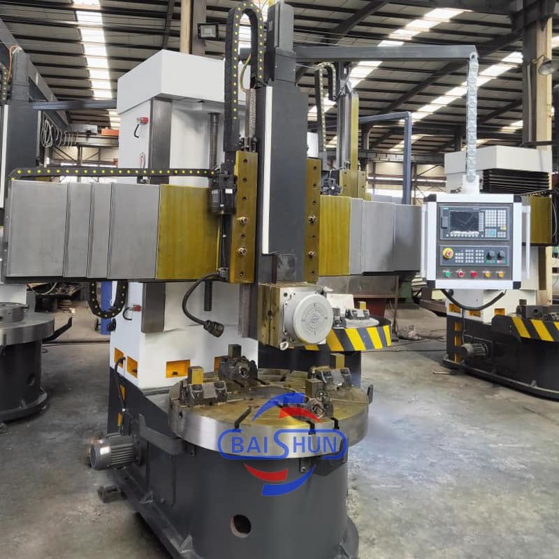 Cnc Vertical Turning Lathe Machine High Precision Single Spindle