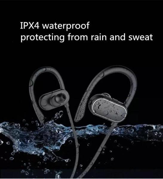 Quality Pedometer Steps counting Waterproof Running Wireless in Ear Neckband Headphone Suit for sale