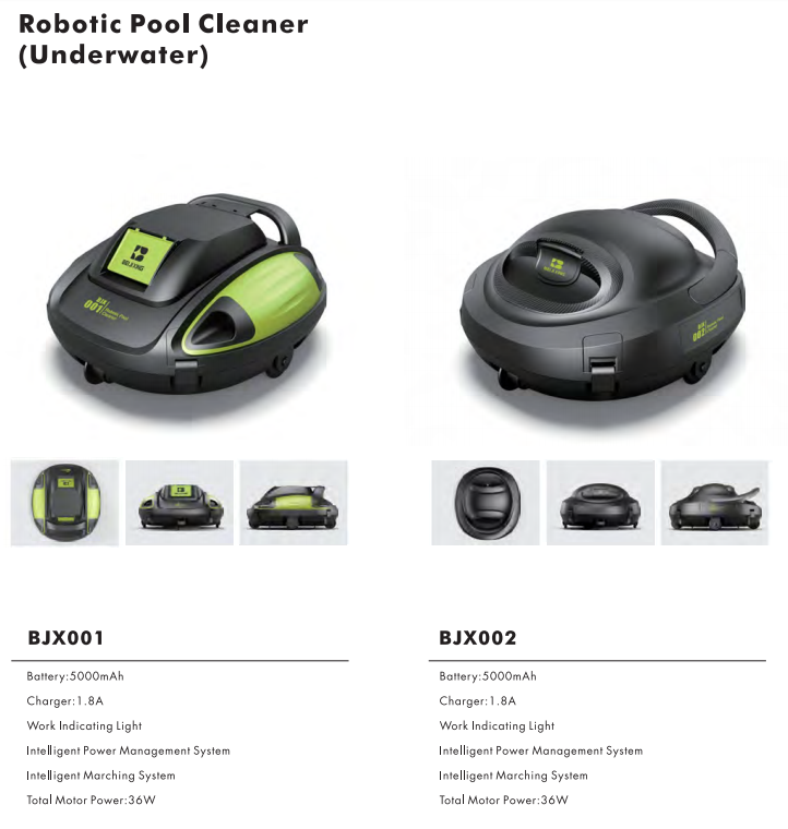 Low Noise Wireless Swimming Pool Robot Energy Saving For Sewage Cleaning
