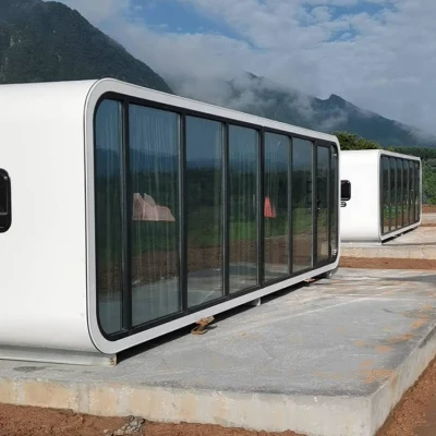 Smart Apple Cabin The Ultimate Modular Movable House With Customized Color