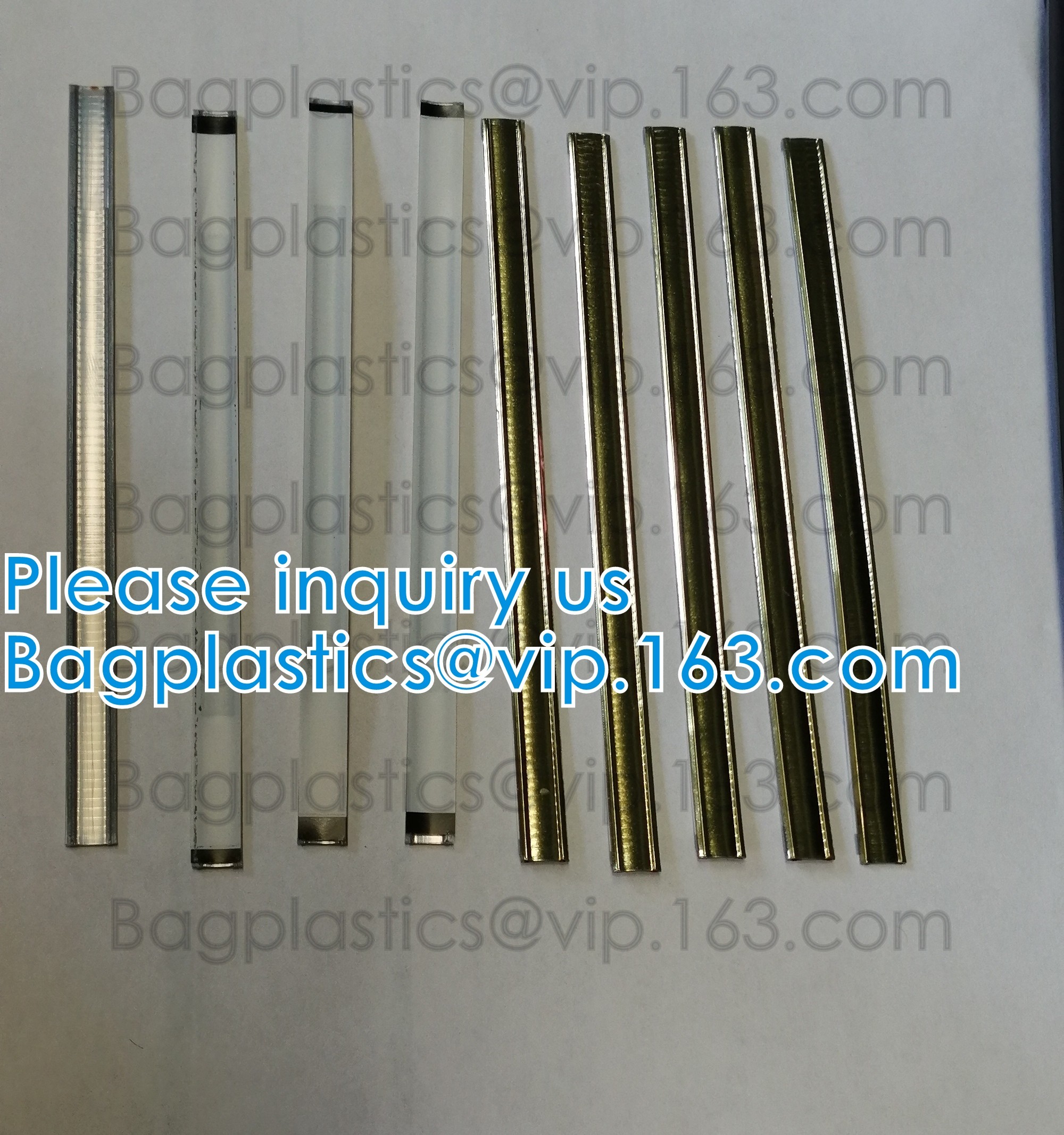 Aluminium Foil Tin Tie Twist Tie Peel And Stick Bag Sealing Coffee Tin Tie Plastic Tin Ties With Adhesive