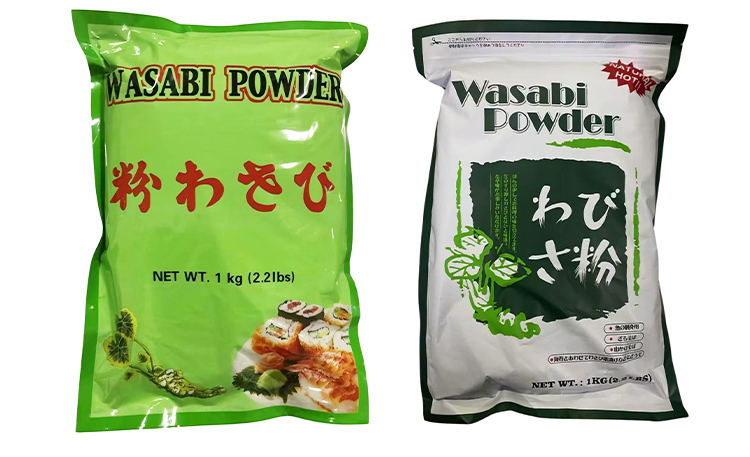 Authentic Japanese Food Ingredient 1Kg Wasabi Powder with 24 Months Shelf Life