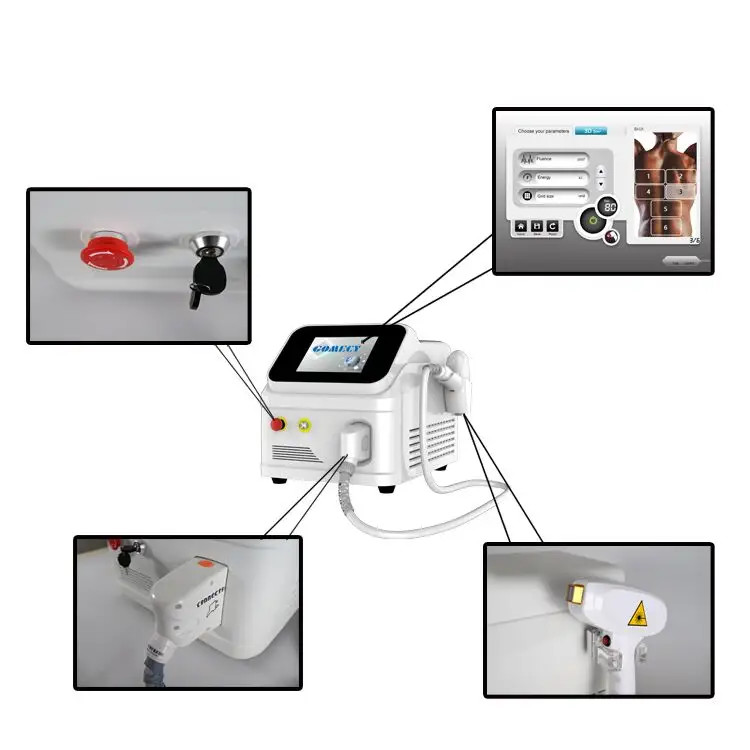 1000W Best Strong Power Soft Light Professional Permanent 808Nm Diode Laser Hair Removal Machine