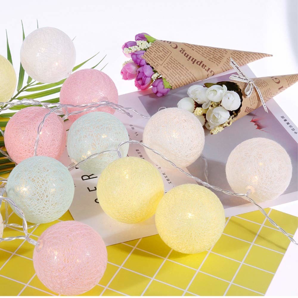 LED Light String , Battery-Operated, Mood Lighting, White/Grey/Brown Christmas atmosphere decorate Wedding