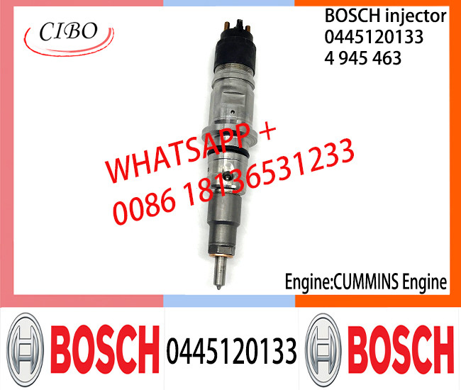 BOSCH 0445120133 4945463 Neutral Fuel Injector Assembly 0445120133 4945463 For CUMMINS